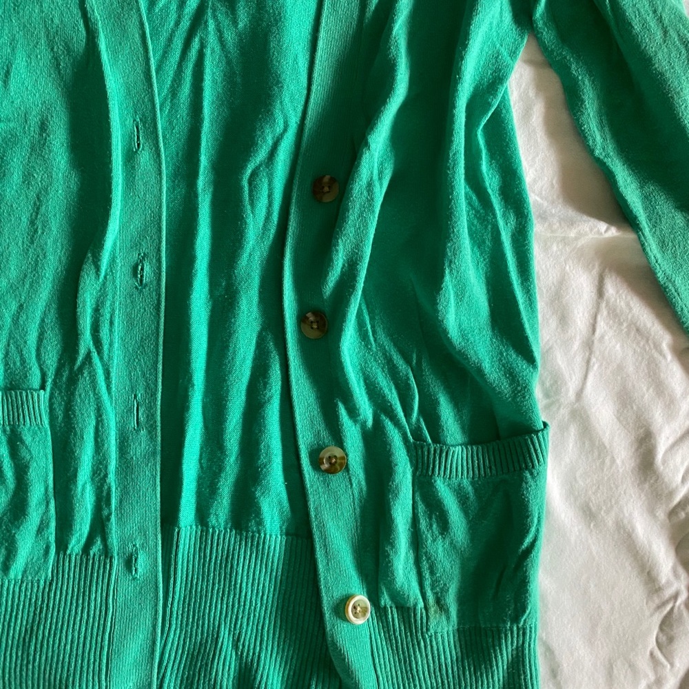 Green Cardigan - Picture 2 of 3